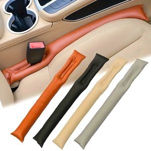 Premium Seat Gap Filler fits ALL Vehicles, BLACK